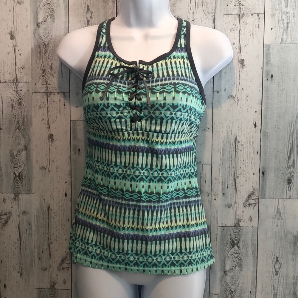 Free Country Tankini Swimsuit Top Small